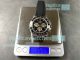 Super Clone Gain Weight Rolex Daytona QF 11 Swiss 4131 Black Face Oysterflex Watch (7)_th.jpg